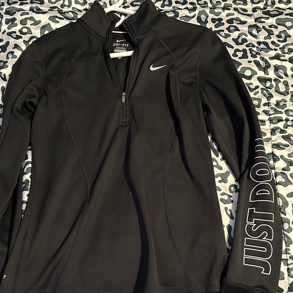 Nike Women's Black Dri-FIT Jacket - Picture 1 of 3